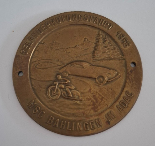 Alte adac plakette msc - plakette,