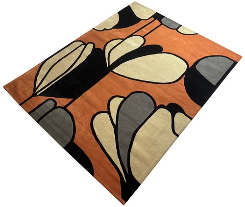 Terracotta teppich 275x365 - terracotta,