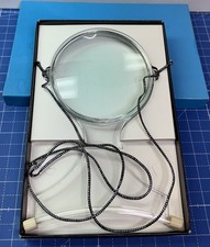 Lupe zum Umhängen 2fach Vergrößerung zum Lesen, Handwerken, Basteln