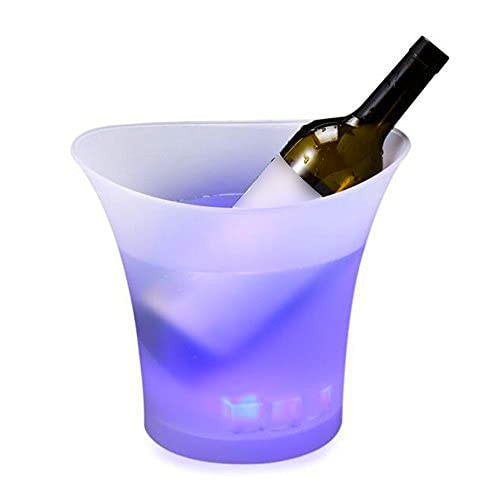 Led eiskübel tragbar für - 5l,