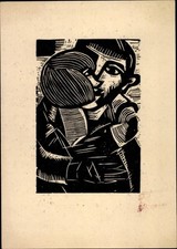 Künstler Ak Aufseeser, Ernst