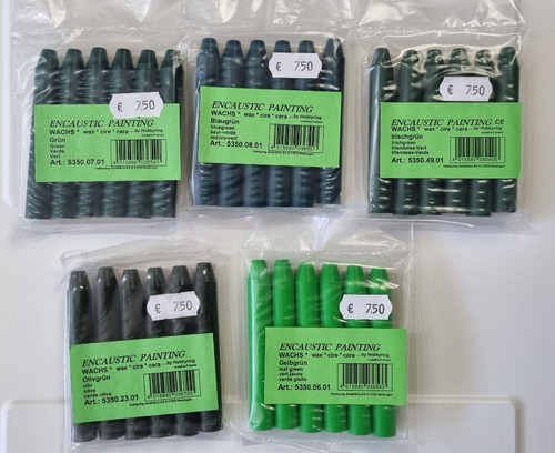 Encaustic malstifte 6er set - encaustic,