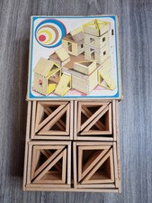 DDR PLAHO Holz Baukasten Fort