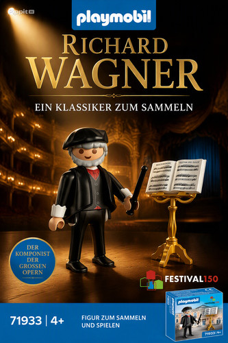 Richard wagner playmobil figur - richard,