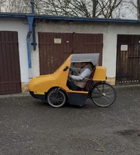 Velomobil Dreirad überdacht