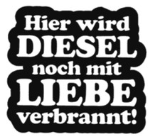 Diesel Liebe Aufkleber Sticker