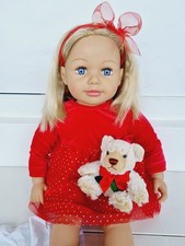 Zapf Creation Sally Baby Born Reborn Weichkörper Große Schwester Puppe 63 cm