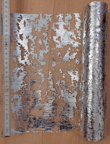 Silberner tischläufer - silberner, –