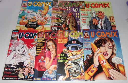 Comics 7 stück - u,