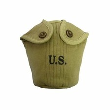 US Army Feldflaschenbezug M10 Canteen Water Bottle Cover USMC Navy Marine WK2 #2
