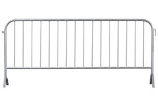 Bauzaun Absperrung Absperrgitter Demogitter Mobilzaun Absperrzaun 2,5m