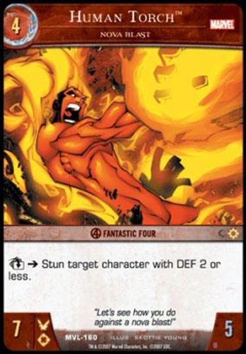 Human torch nova blast - torch,,