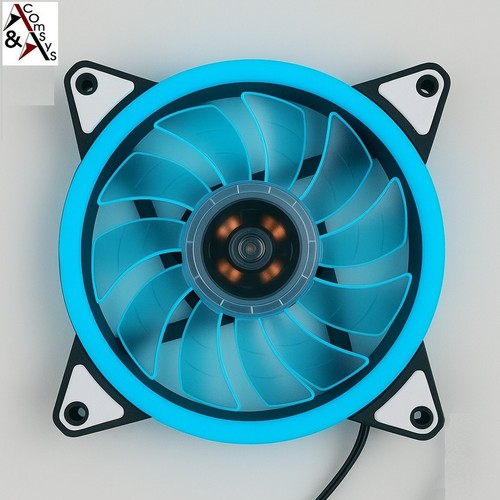 120mm 12cm rgb fixed - rgb, led