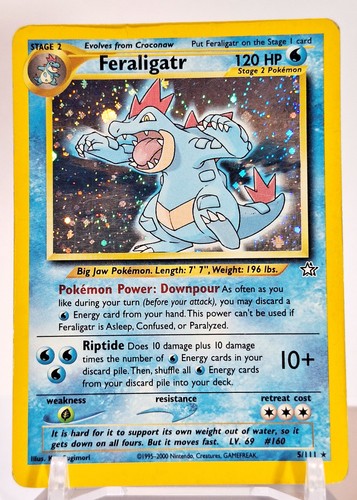 Pokemon karte feraligatr - pokemon,