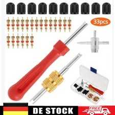 33Stk Reifenventilentferner