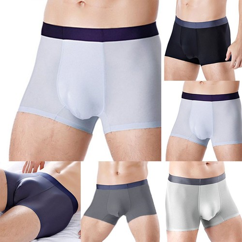 Herren einfarbig eis seide - einfarbig,