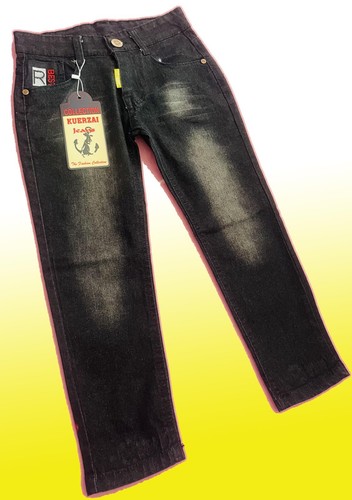 Black stonewashed jungen - jungen, jeans