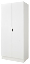 Weiß zweitüriger Kleiderschrank - Roma - Möbel für Kinder