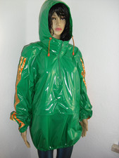 Glanz nylon regenjacke - glanz,