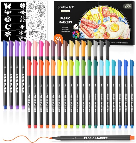 Shuttle art textilmarker set - textilmarker,