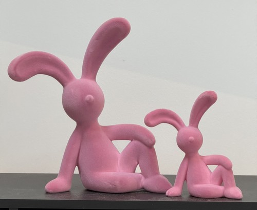 Hase jeffrey beflockt - "jeffrey",