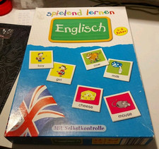 Lern-Spiel/ spielend lernen ENGLISCH/ Selbstkontrolle/ Legespiel/ Spielzeug