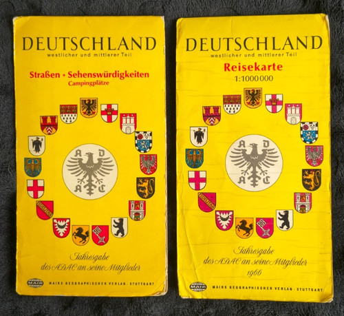 Deutschland vintage 1966 adac - deutschland,