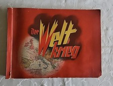 Der Weltkrieg Sammelbilderalbum, Zigaretten Bilderdienst Dresden Vollständig