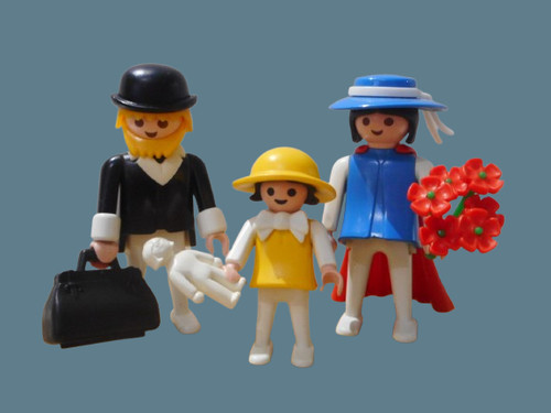 Playmobil 3365 western familie - 3365,