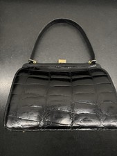 Vintage Handtasche Kroko Leder