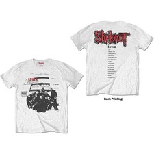 SLIPKNOT - Iowa Track List T-Shirt Größe S Official Merchandise