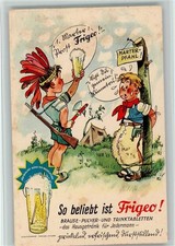 10553384 - Frigeo Brause Pulver AK Lebensmittel 1956 Gebrauchsspuren