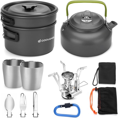 Aluminium campinggeschirr set - aluminium, campinggeschirr-set