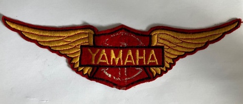Vintage yamaha patch badge - vintage,