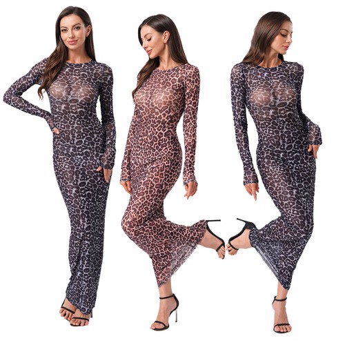 Damen langarm tunika kleid - damen,