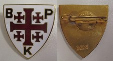 Abzeichen Jerusalem-Kreuz BPK