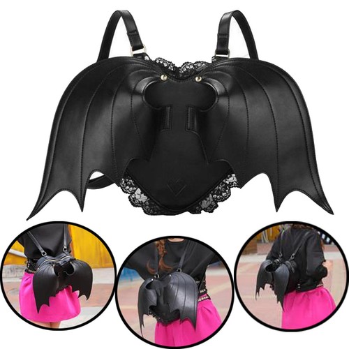 Punk black bat - black,