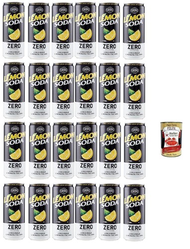 Lemonsoda zero 24x330ml - lemonsoda,
