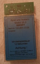 Spiel und System Modul 25.2 WARP 7  Löwen/Panther defekt