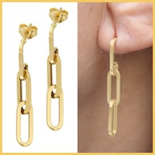 Ohrringe 18 kt 750 Gelbgold