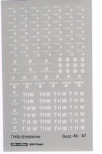 1:87 Decals "THW