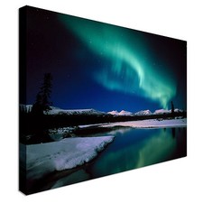 Landschaft Nordlichter