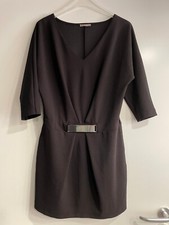 Orsay Damen Mini Kleid schwarz 3/4 Arm Gr. 36