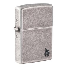 ZIPPO silber antik Amor Flame