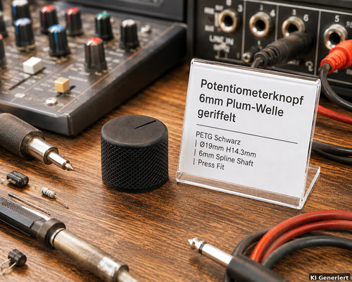 Potentiometerknopf 6mm