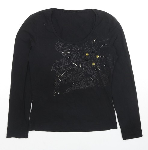 Airfield damenbluse schwarz - airfield,
