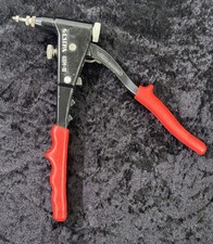 Gesipa Blindnietmutter-Gerät GBM 10 Gebraucht Werkzeug Niet Gerät Rot / Schwarz