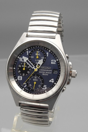 Armbanduhr seiko chronograph - armbanduhr,