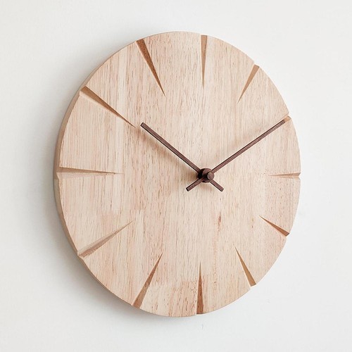 Wanduhr aus holz dekorative - aus, holz,