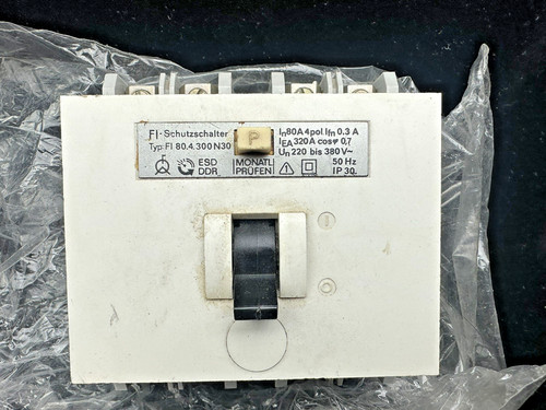 Ddr schutzschalter 220 - fi,